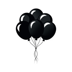 balloons tied together