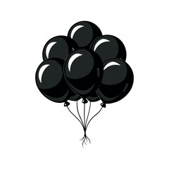 balloons tied together