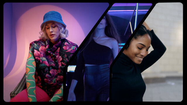 Split Screens 3 Frames 10