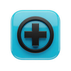 Obraz premium 3d rendered medical symbol icon