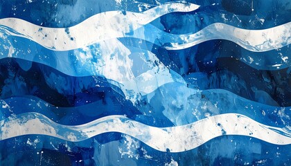 ブルー　ホワイト