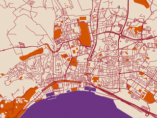 City Layout Poster  Setubal