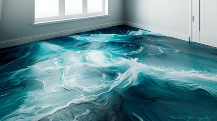 man in swimming pool