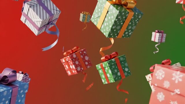 christmas shopping bags