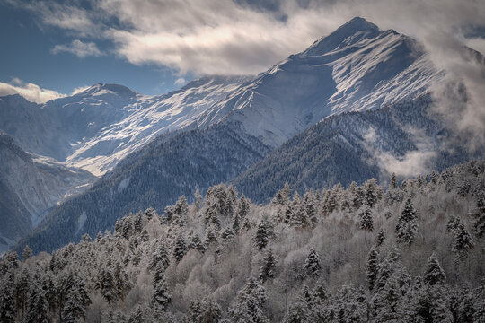 Mountains Around Tetnuldi