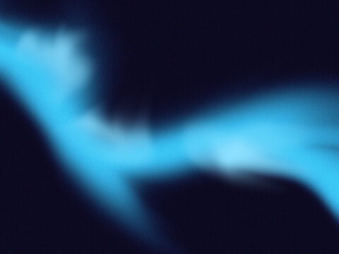 Abstract grainy texture with noisy glowing blue light trail futuristic background for banner poster website Hero image.