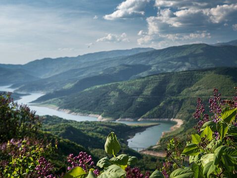 Viewpoint Kozji kamen on Stara planina (Old mountain), Pirot region, Serbia
