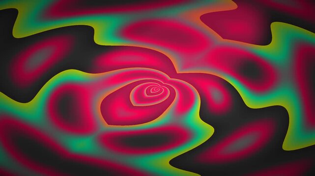 Creating Colorful Abstract Visuals in Dynamic Swirl Patterns