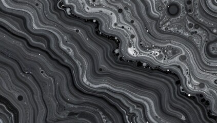 Abstract background with swirling gray, white and black textures and shapes