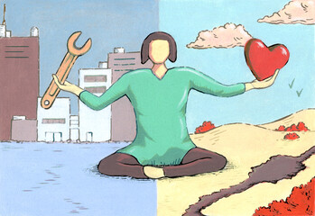 Finding balance between work and personal life