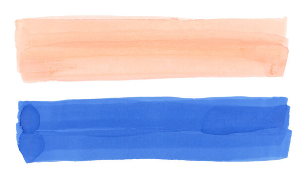 PNG Beige; blue Hand drawn sketch hatching line smear stroke. Felt-tip pen, watercolor marker texture stain isolated on transparent background.