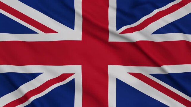 Union Jack &ndash; United Kingdom National Flag with Crosses of Patron Saints