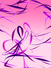 Creative dynamic digital wavy motion design background