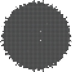 Simple Black Circle Design