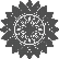 Simple black pattern design