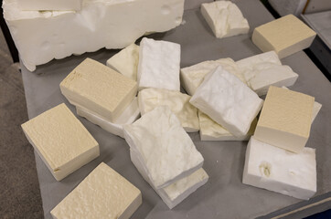Thermal foam samples