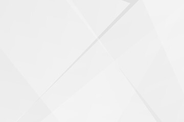 Fototapeta premium Minimal white and grey geometric background with polygons and gradients, vector EPS 10.