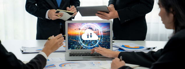 Cloud computing software for brisk remote work and personal data storage