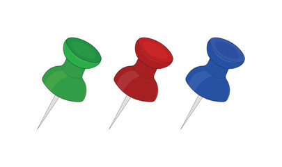 Push pin vector design