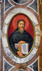 Fototapeta premium Saint Cyril. A mosaic in St Peter's Basilica, Rome, Italy.