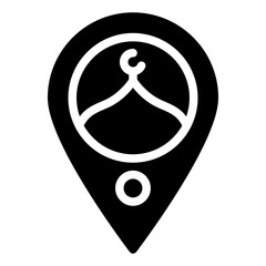 mosque location icon