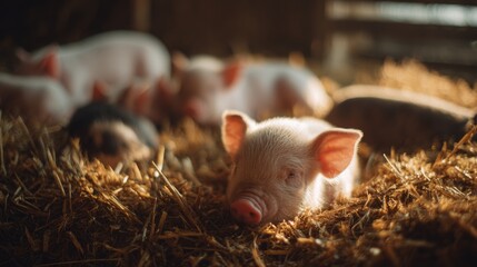 babies locked in a pen