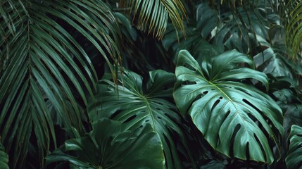 beautiful green leaves of some plants
