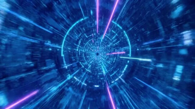 Acceleration and Slowdown of Abstract Spaceship Like Star Wars Effect