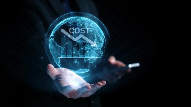 Cost reduction and cost saving through digital transformation, business cost optimization, operational cost reduction, financial savings, and resource efficiency strategies for business success. Elide