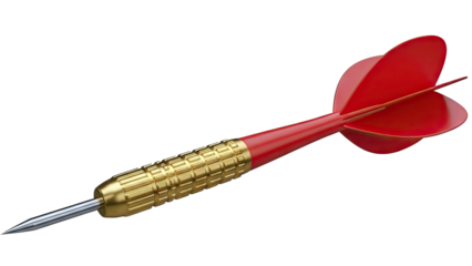Red and Gold Dart