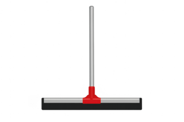 Floor squeegee cleaning tool illustrating hygiene concept