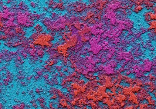 Focusing on the perceived roughness and fine grain of a material, generating an abstract pattern based on optical sight, appearance, organic, tactile