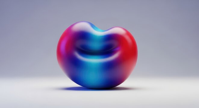 Una sfera molto elastica che rimbalza energicamente su una superficie solida, catturando l'attimo di massima compressione ed espansione, sport, cinetica, energia