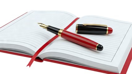 Elegant Fountain Pen and Journal