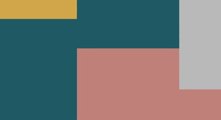 Obraz premium Modern abstract geometric pattern showcasing an artful arrangement of colorful rectangular shapes in a contemporary minimalist design palette