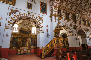 Bogota, Colombia - December 29, 2025: Church of Saint Augustine in Bogota, Colombia.