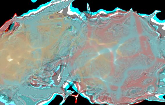 Animacion, relampagos y rayos de diferentes colores con fondo transparente 