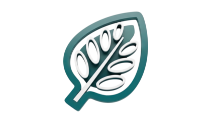 Abstract Leaf Logo Design