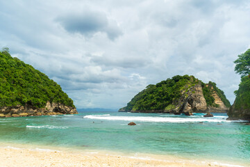 Obraz premium tropical beach in bali 