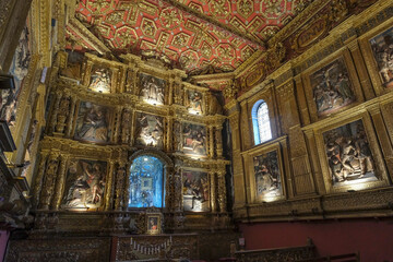 Tunja, Colombia - January 4, 2026: Church of Santo Domingo de Guzman in Tunja, Colombia.
