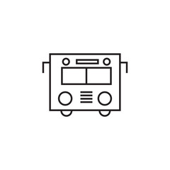 Obraz premium bus icon