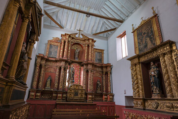Tunja, Colombia - January 4, 2026: Church of Santo Domingo de Guzman in Tunja, Colombia.