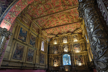 Tunja, Colombia - January 4, 2026: Church of Santo Domingo de Guzman in Tunja, Colombia.