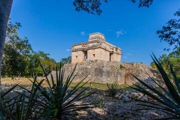 Obraz premium Dzibilchaltún Zona Arqueológica, Yucatán, México