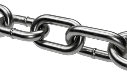 Obraz premium Close-up of a Metallic Chain