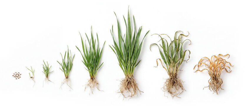 Perennial ryegrass plant growth cycle Lolium perenne