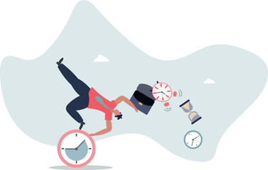 Time management for best efficiency and productivity, manage project and control timeline or schedule,life and employment of people.