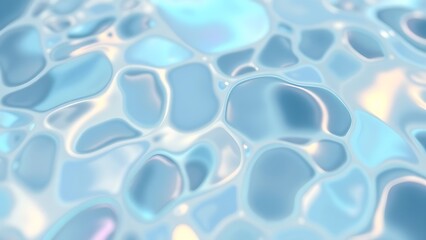 Obraz premium gloss. Iridescent oil film pattern on water surface with natural color spectrum. ESG reports, sustainability campaigns, designed for environmental awareness campaigns.