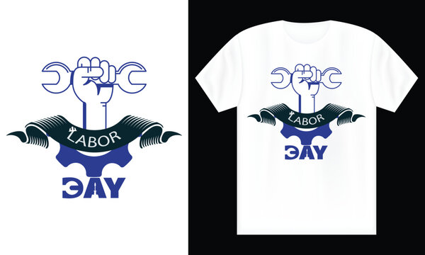 Labor Day T-shirt Design