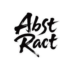 Abst Ract Handwriting

